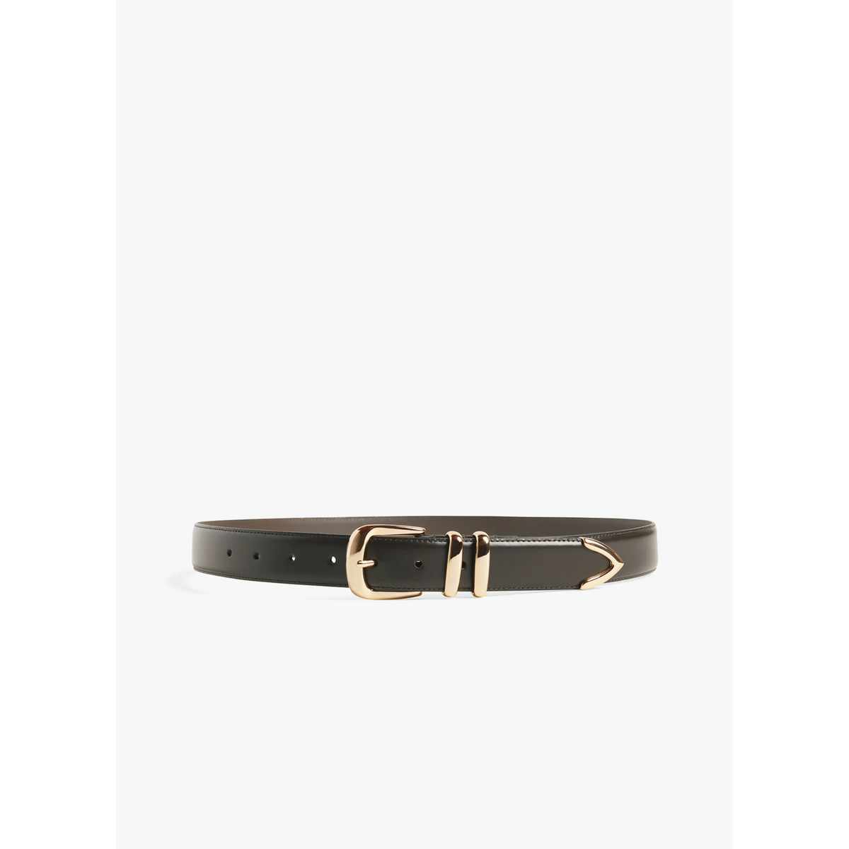 Jordan Belt - Dark Brown Gold