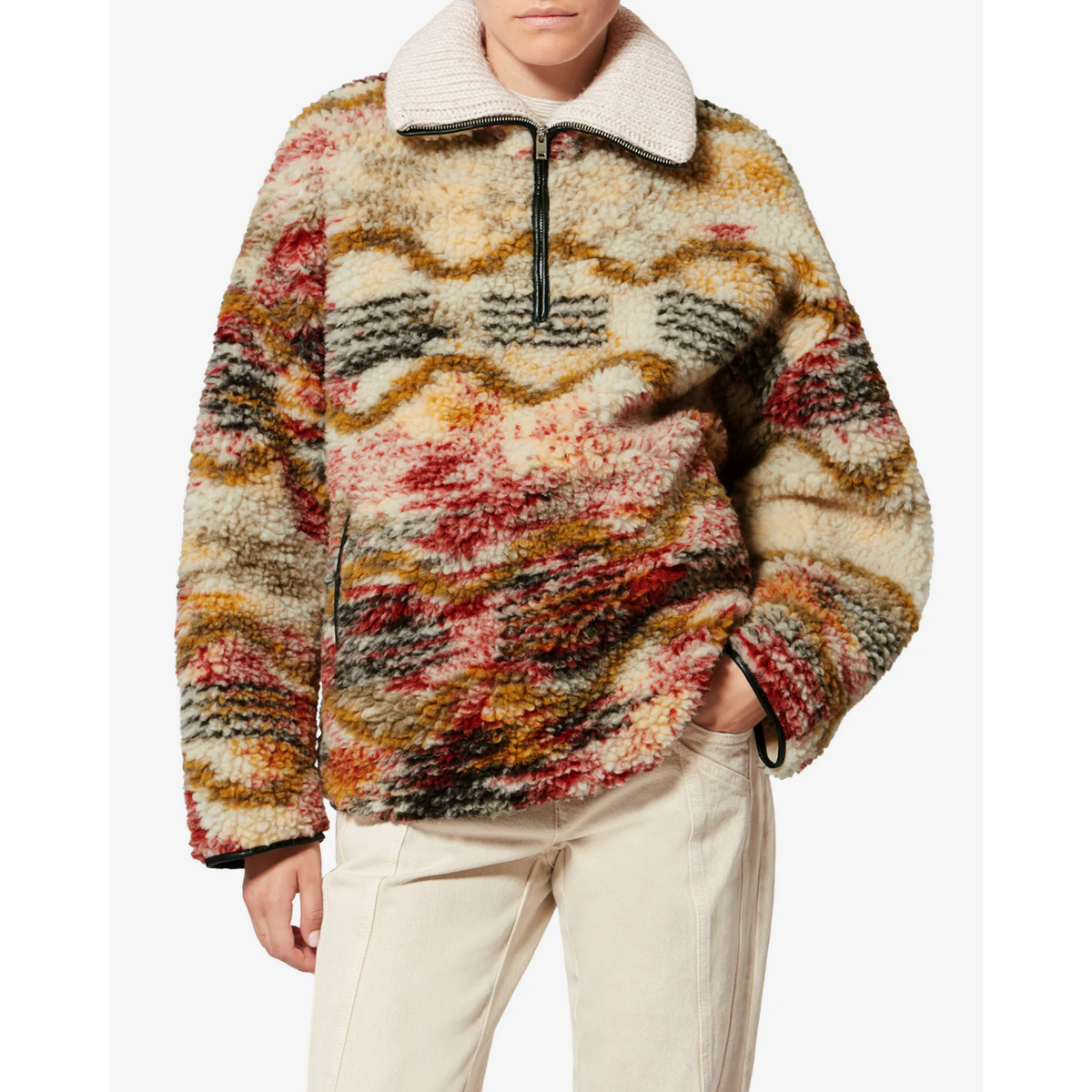 Marner Coat - Ecru-ochre