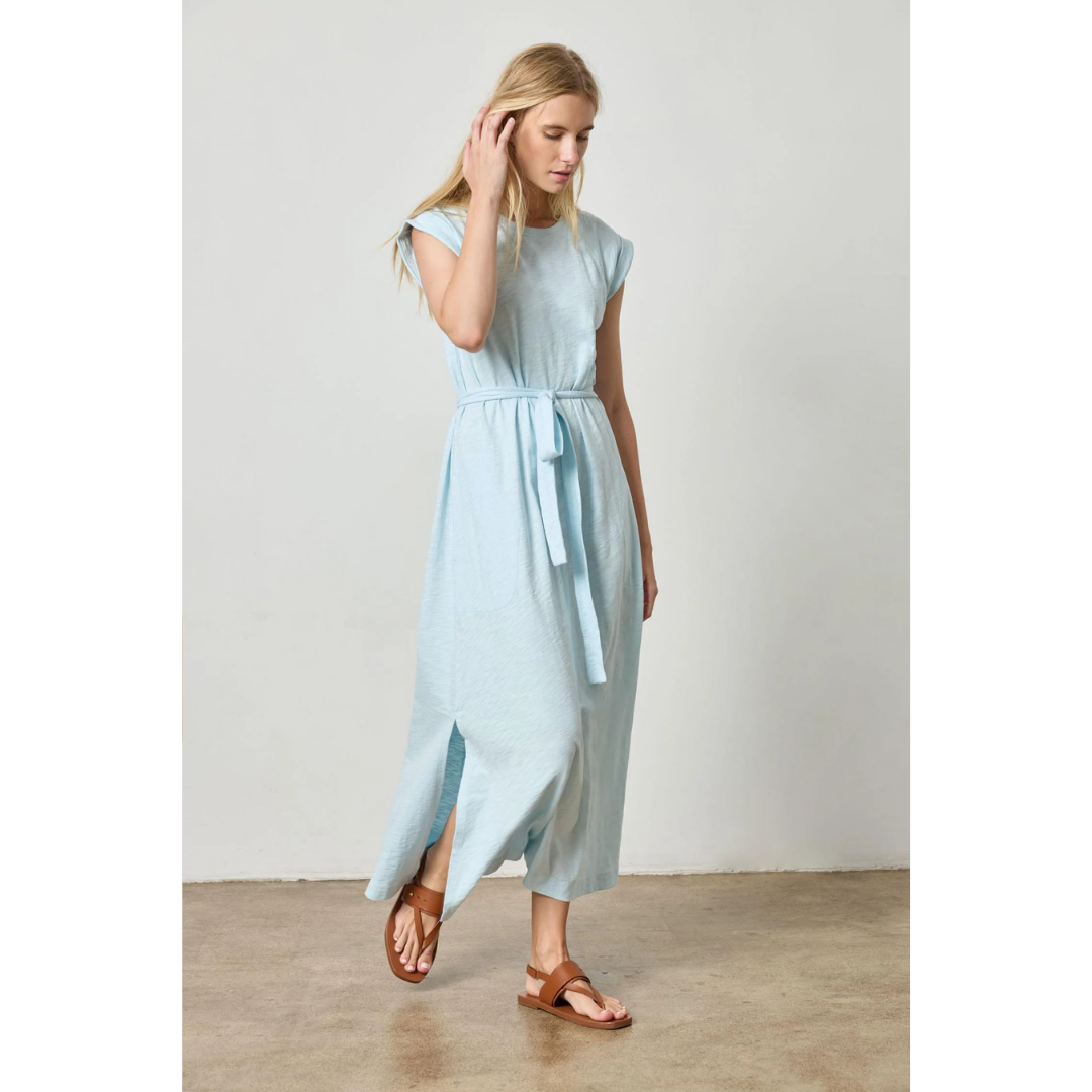 Saddle Sleeve Maxi Dress