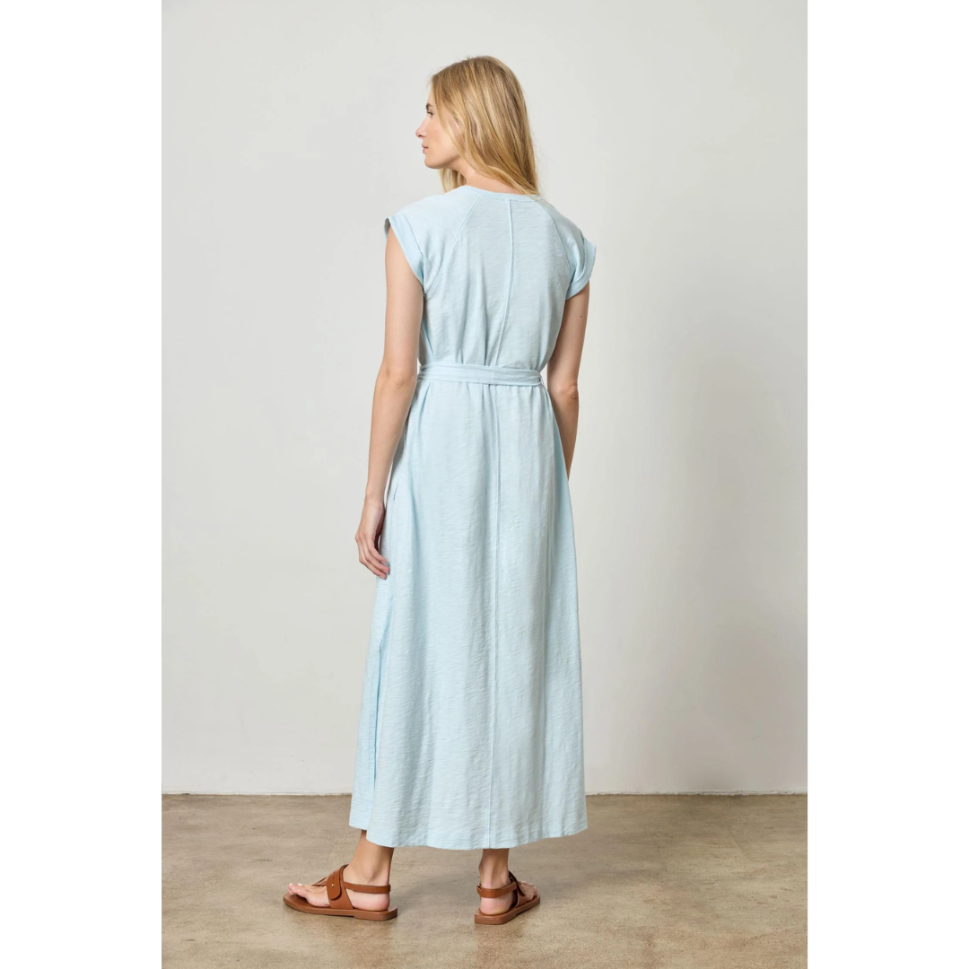 Saddle Sleeve Maxi Dress