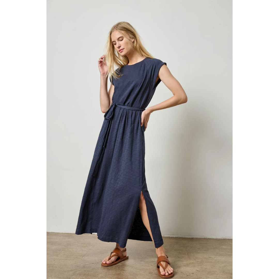 Saddle Sleeve Maxi Dress