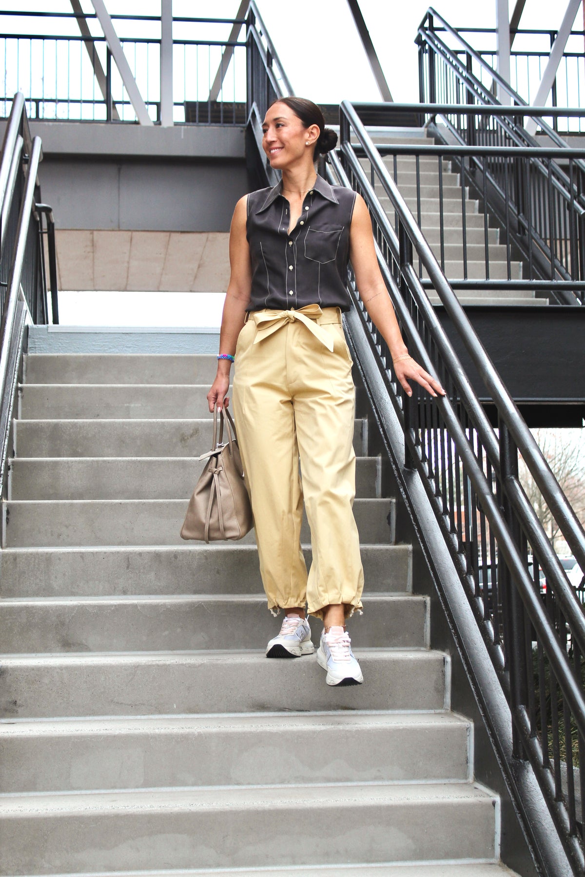 Silk Twill Quilted Shirt
