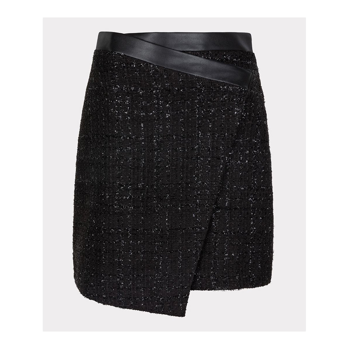 Tweed Wrap Skirt