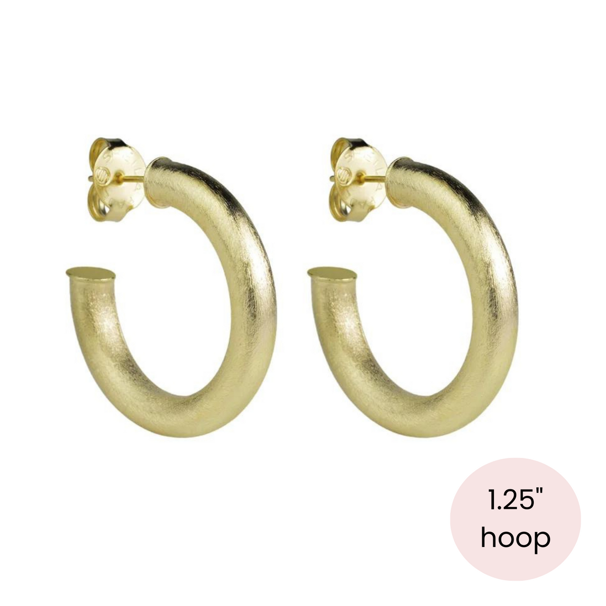 Small Thin Chantal Hoops