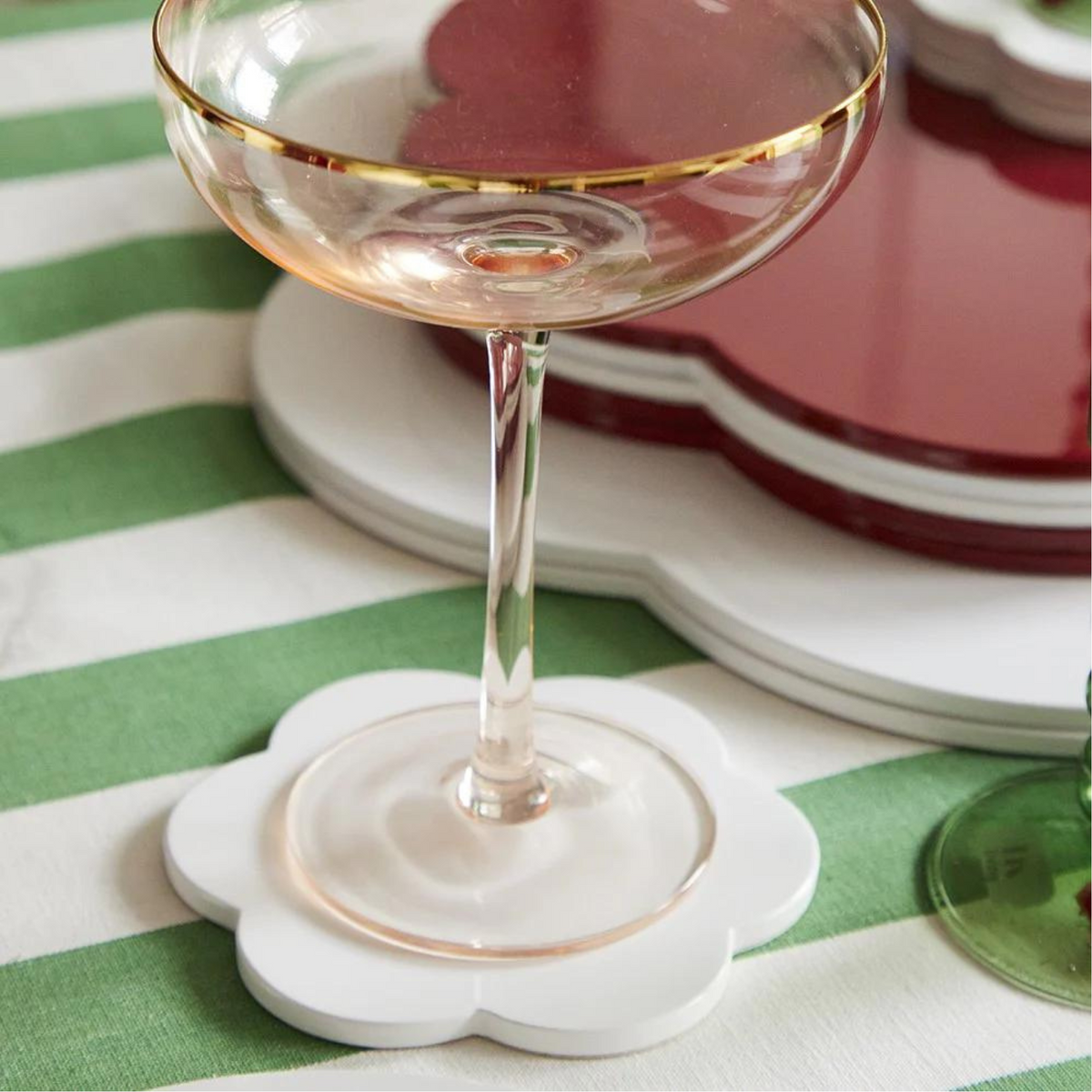 Scallop Coasters - Set of 4
